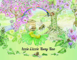 Book cover 'Izzie Lizzie Busy Bee'